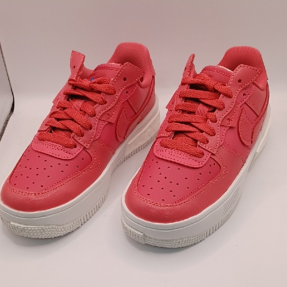 NEW Nike Womens Air Force 1 Fontanka/Archeo Pink Gypsy White Womens Size 5.5 US - Picture 1 of 15